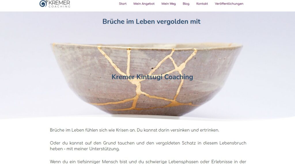 Coaching Webseite