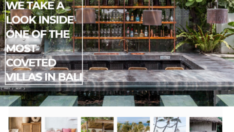 Webdesign - Bali Interiors